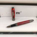 Mont Blanc Replica Pens For Sale Daniel Defoe Black Clip Rollerball Pen
